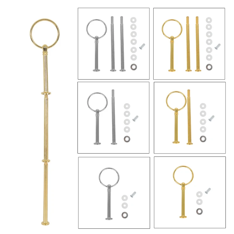 Подставка для торта из цинкового сплава 2/3 ярусов без тарелки | Дом и сад