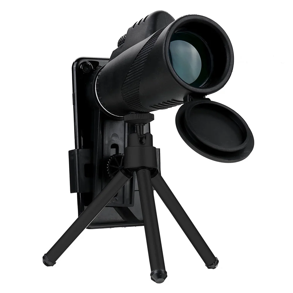 

Powerful Monocular Telescope 80x100 Hd With Zoom Tripod Holder Suitable For Hiking Camping Equipment Tourism Hunting Spyglass