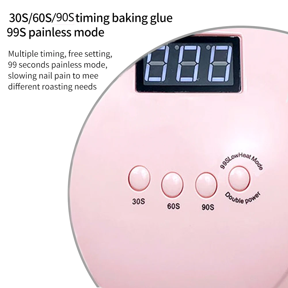 УФ-лампа для сушки гель-лака ногтей 120/45 Вт 36 светодиодный одов | Красота и