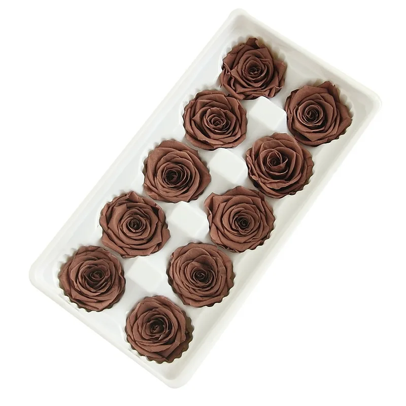 

3-4CM/12pcs,Grade B Mini Preserved Rose, Beauty And The Beast Forever flower DIY For mothers Day Gift,Wedding party Decorations