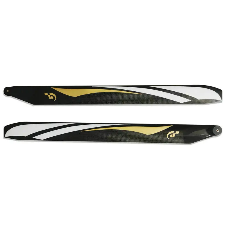 Cuchilla de Rotor principal de fibra de carbono para helic&oacute;ptero teledirigido, accesorios de 690mm para t-rex 700, GUNI, KDS, Agile, Alzrc, SAB700, XLPower700, novedad-4