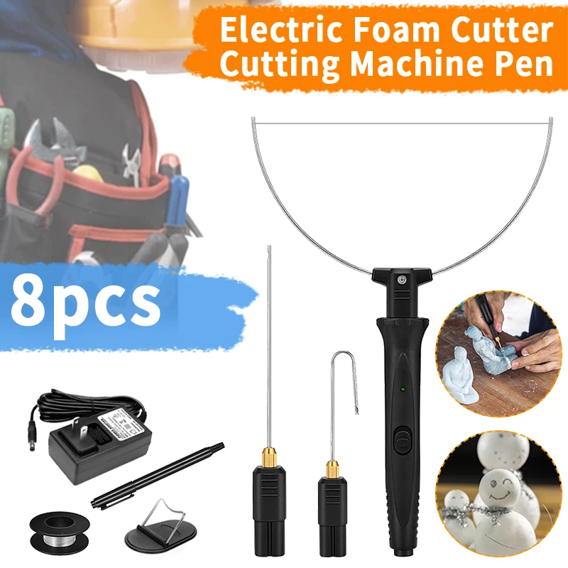 Набор инструментов для резки пены 3 в 1 нож нагревания с горячей проволокой