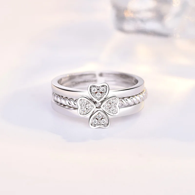 

UMQ Three-In-One Split Set Ring For Girlfriends Birthday Present
