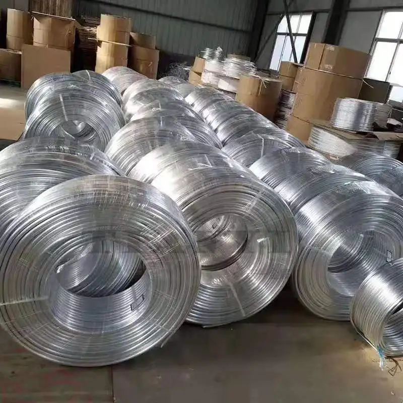 

Pure aluminum 4*0.5mm hollow tube refrigerator air conditioner seamless capillary aluminum tube 4 6 8 10 12*1mm