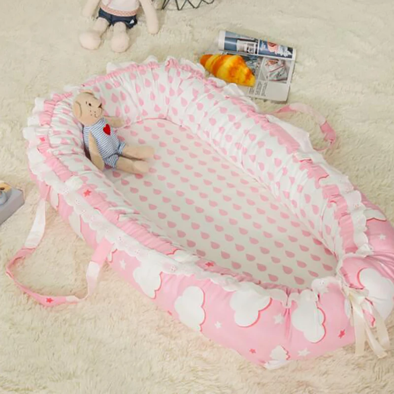 Портативная детская кроватка YHM015 хлопок безопасное постельное белье для