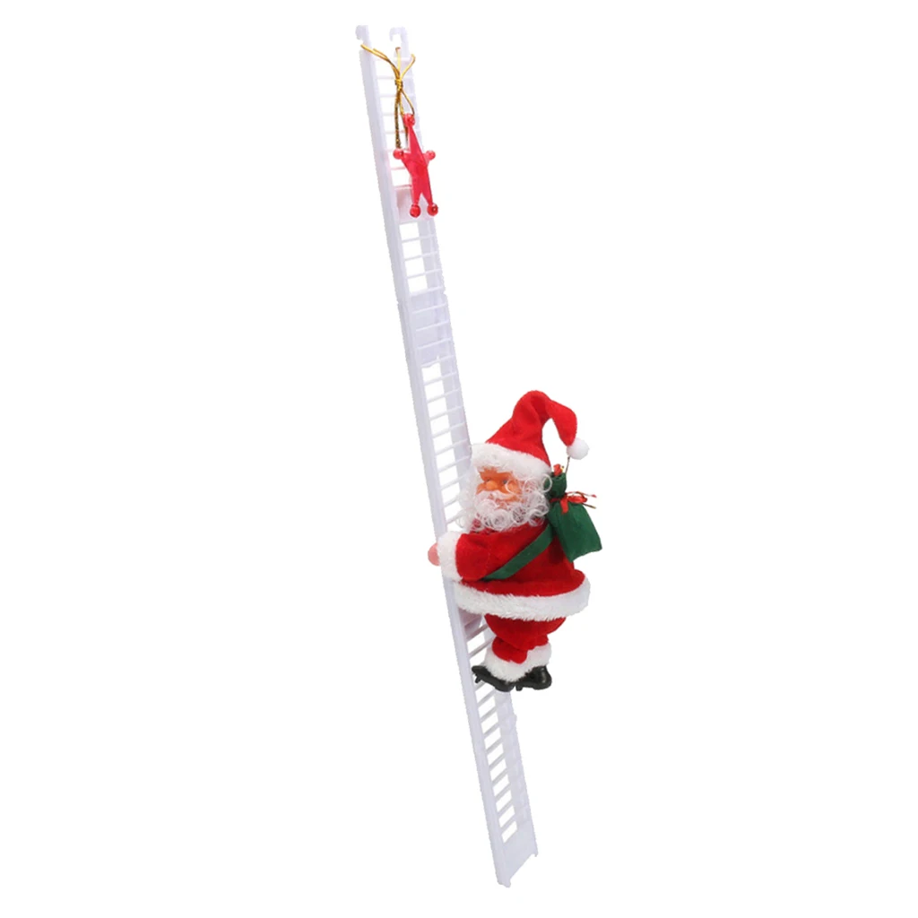 

20cm Climbing Santa Claus Ladder Outdoor Christmas Tree Decorations For Home