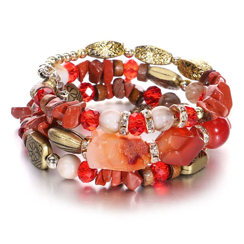 2019 модные высококачественные Бохо браслеты и для женщин ювелирные изделия