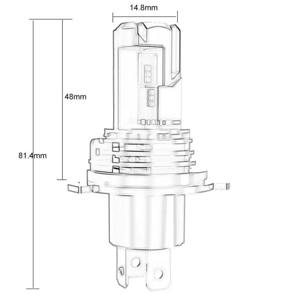 Беспроводной светодиодный фары H11 Conversion Kit очень яркий 6000 К белый свет| |
