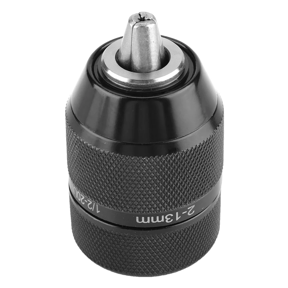 

13mm Metal Drill Chuck 1/2-20UNF Mount Self Locking Keyless Drill Chuck