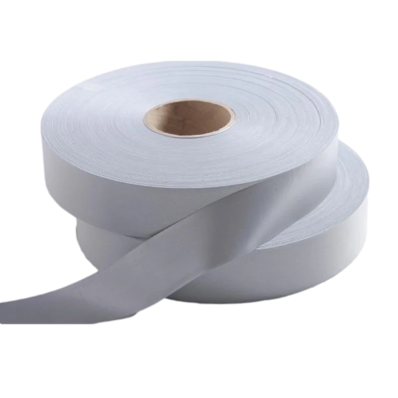 Bright Silver Flame Retardant Reflective Cloth Cotton Warning Fabric Safety Tapes | Безопасность и защита
