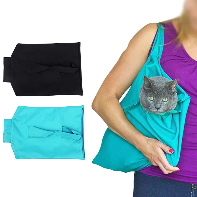 

Soft Pet Cat Sling Carrier Bag Cats Dogs Foldable Outdoor Travel Shoulder Tote Carry Handbag Comfortable Cat Grooming Sack