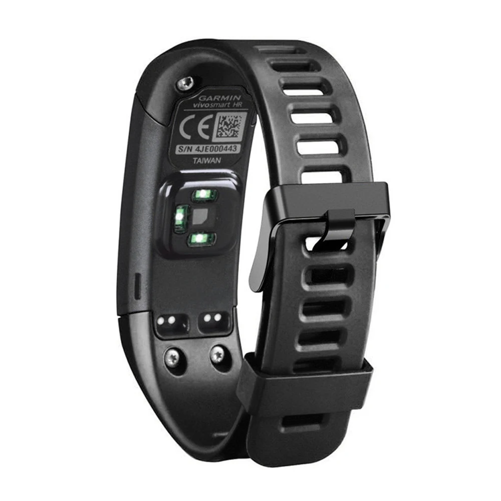 Замена совместимых полос для Garmin Vivosmart HR с металлической пряжкой фитнес-браслет ремешок пот и водостойкий браслет