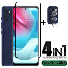4-in-1 For Motoroal Moto G60S Glass For Moto G60S Tempered Glass Full Cover Screen Protector For Moto G60 G 60S G60S Lens Glass