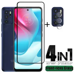 4 in 1 for motoroal moto g60s glass for moto g60s tempered glass full cover screen protector for moto g60 g 60s g60s lens glass free global shipping