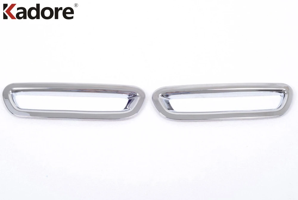 For Chevrolet Chevy Trax Tracker 2014 2015 2016 2017 2018 Chrome Rear Fog Light Lamp Cover Trim Tail Foglight Trims Car Styling |