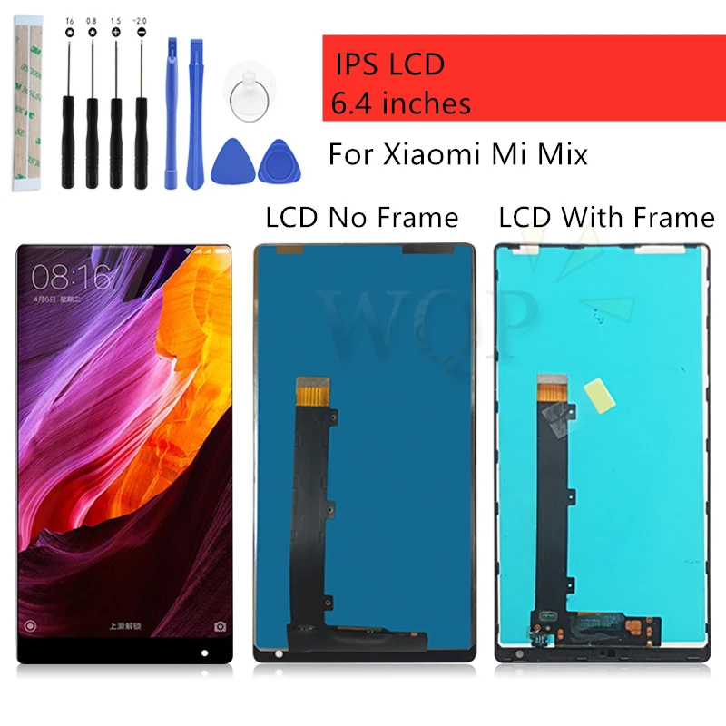 Для Xiaomi Mi Mix ЖК-дисплей для сенсорный экран замена дигитайзер сборка с рамкой