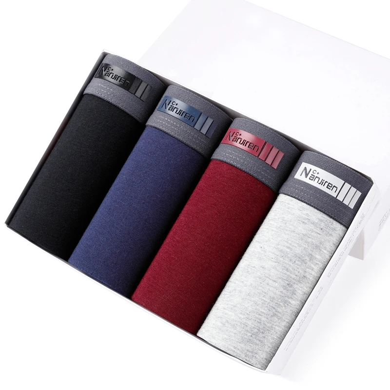 Men's Underwear Shorts Oversized Underwear  Men's Cotton Loose Boxers Oversized Fat Pants