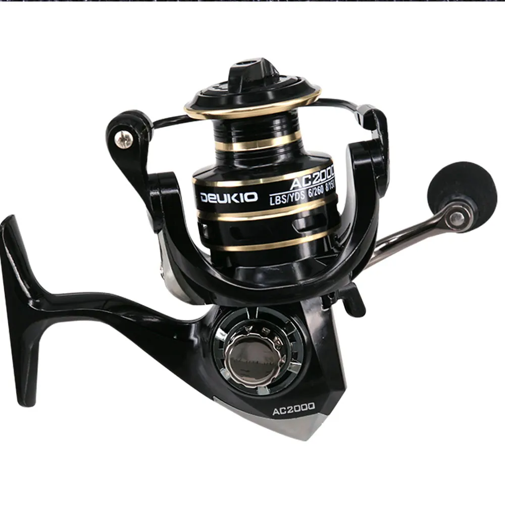 Рыболовная катушка Deukio AC удочка для морской рыбалки с полностью металлическим