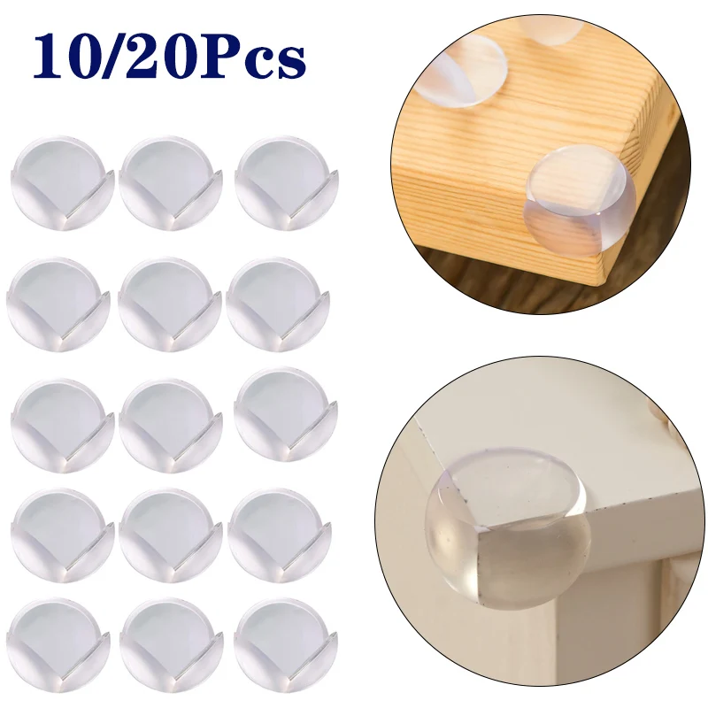 

10/20Pcs Edge Corner Guard Child Security Kid Safety Table Corner Protector Transparent Anti Collision Angle Protection Cover