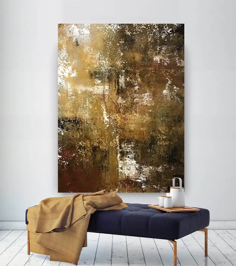 

Большая абстрактная живопись, Оригинальная Живопись, большой интерьерный декор, современная абстрактная, текстурированная картина, больша...