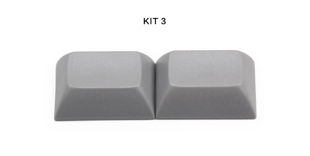 KIT 3 12pcs DSA 1.25U 1.5U клавишные колпачки pbt Материал для настройки механическая клавиатура cherry mx - Цвет: KIT 3 12pcs
