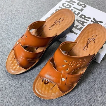 

Сандалии мужские LLOGAI, дышащие пляжные шлепанцы, шлепанцы, большие размеры 35-40, для лета, 2021