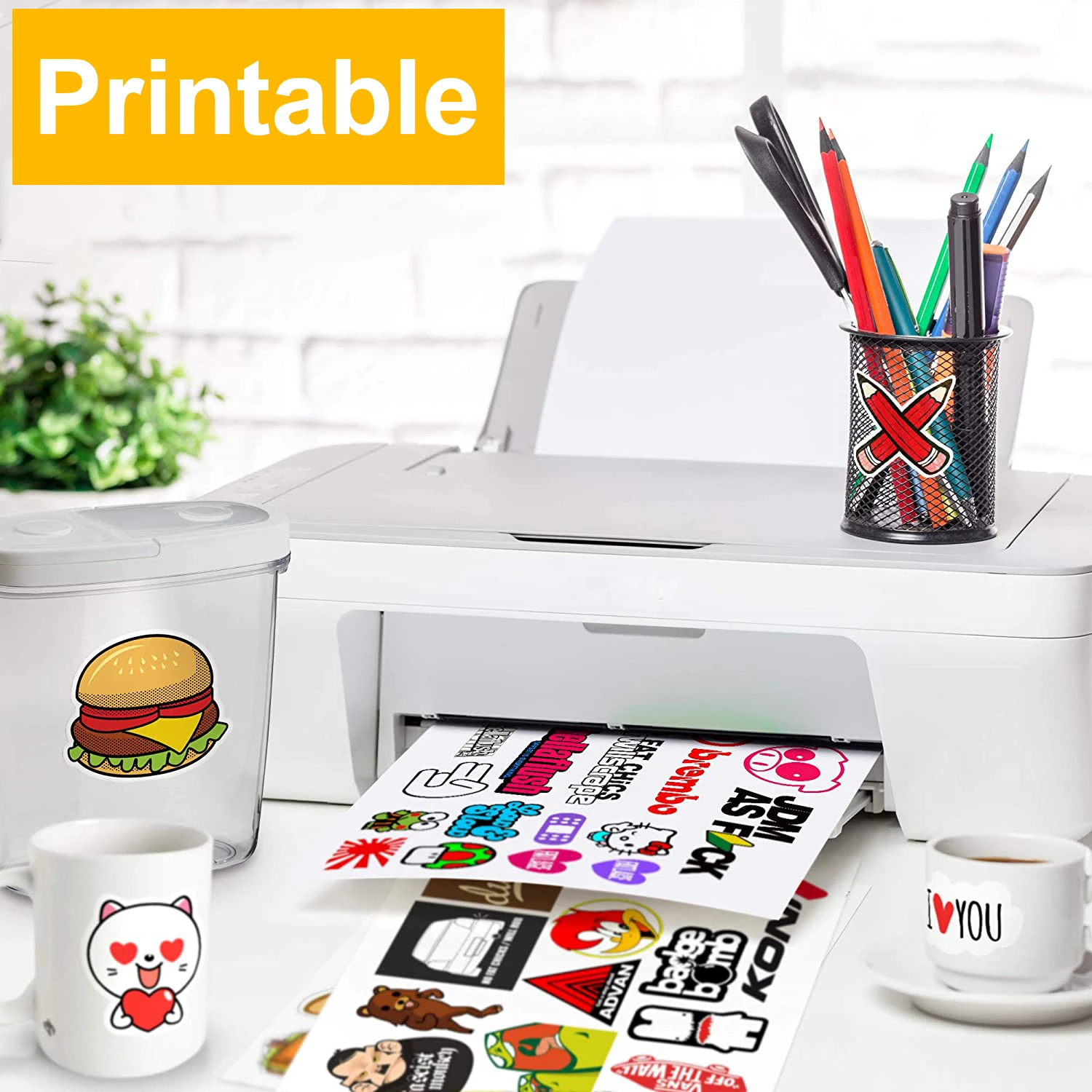 ABS самоклеящаяся бумага для печати на струйном принтере 10 листов | Канцтовары