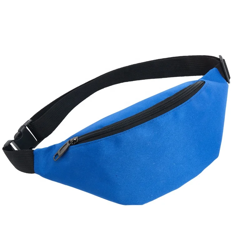 Wholesale Fashion Cheap Neon Oxford Custom Logo Outdoor Fitness Travel Sport Waterproof Fanny Pack Woman Waist Bag For Running images - 6