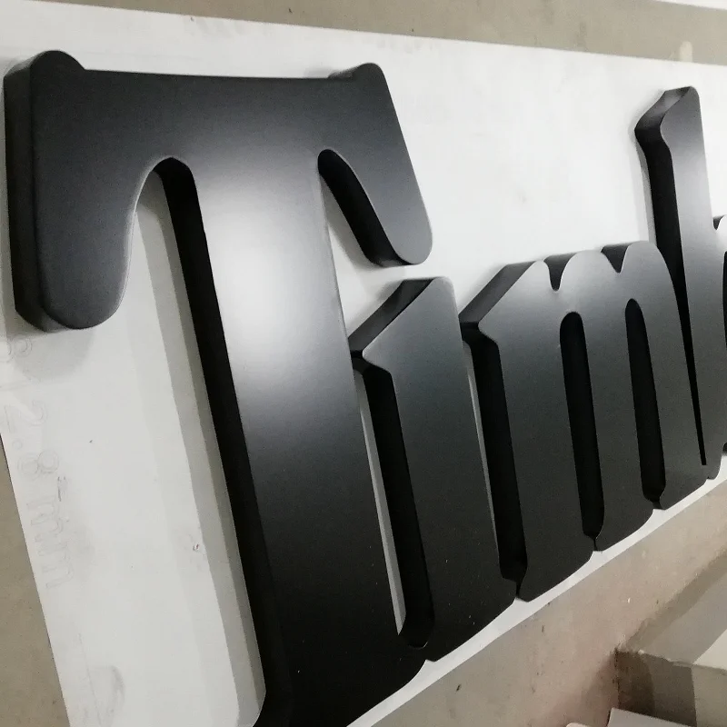 3D letters customized stainless steel signage channel letter painted finish fabricated alphabet | Дом и сад
