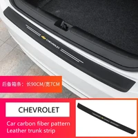 car trunk decorative protective stickers for chevrolet monza cruze crvalier malibu captiva styling accessories