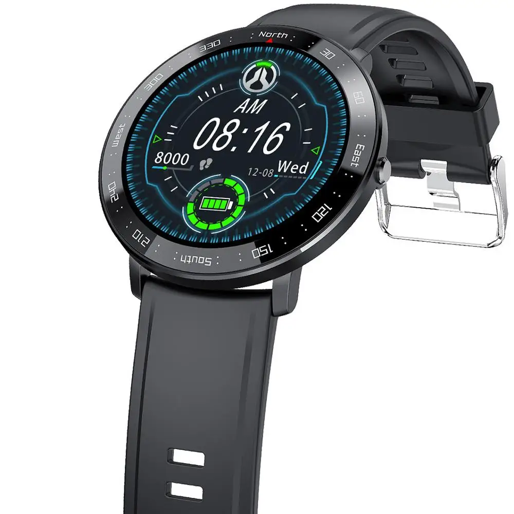 High-end fashion smart health watch heart rate measurement step counter Bluetooth multi-function sports bracelet Android OS