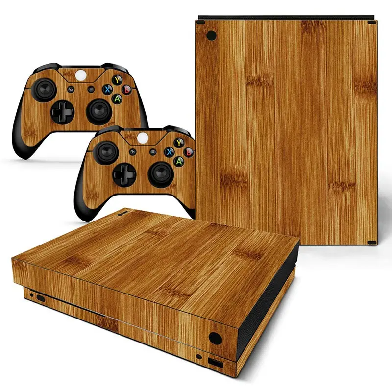 Деревянный дизайн для X BOX ONE консоль наклейки виниловый стикер x box one кожаный |