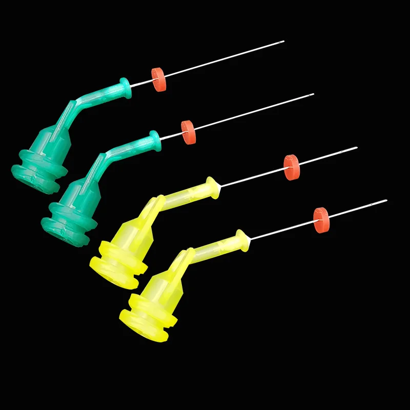 4 шт. многоразовые стоматологический для полива и орошения Endo иглы 31G локоть