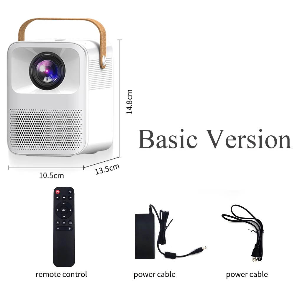 

Full HD 1080p видеопроектор Android Bluetooth Wifi для домашнего кинотеатра