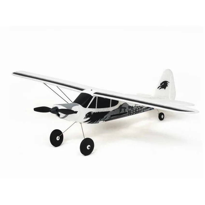 

FMS PA-18 540 мм небольшой пульт дистанционного управления самолетом с фиксированным крылом начального уровня пульт дистанционного управления ...