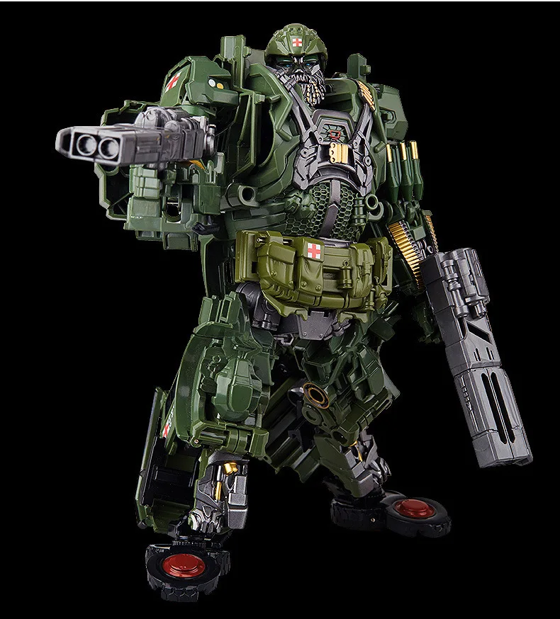 Weijiang трансформация игрушка гончая фигурки фильм грузовик модель Abs 23 см сплав MW003 негабаритный деформационный автомобиль робот для детей