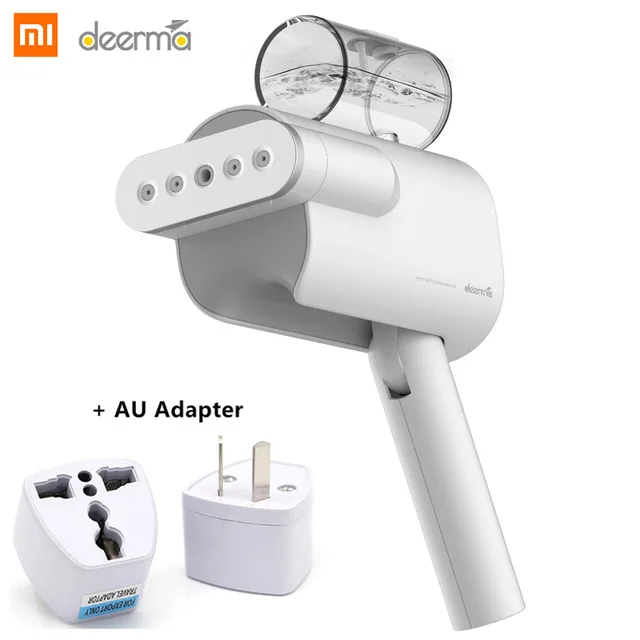 Новинка Xiaomi Deerma 220 В ручной отпариватель для одежды бытовой портативный паровой утюг для одежды щетки для бытовой техники - Цвет: Add AU plug