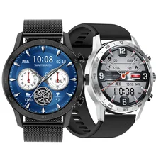 454*454 HD Full Touch Screen Call Smart Watch Men Wireless Charging Rotary Button ECG Smartwatch Pla