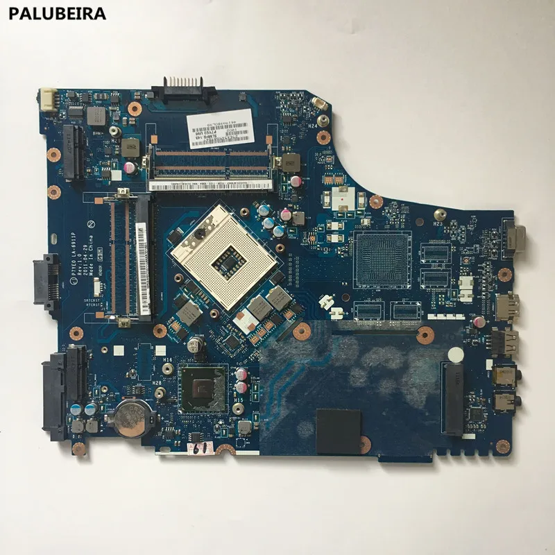 PALUBEIRA LA 6911P motherbaord для ноутбука Acer aspire 7750 7750G материнская плата MBRN802001 P7YE0