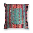 Epic традиционный марокканский спокойного синего подушка чехол украшение бохо диванные подушки для дивана двухсторонняя Полиэстеровая печать