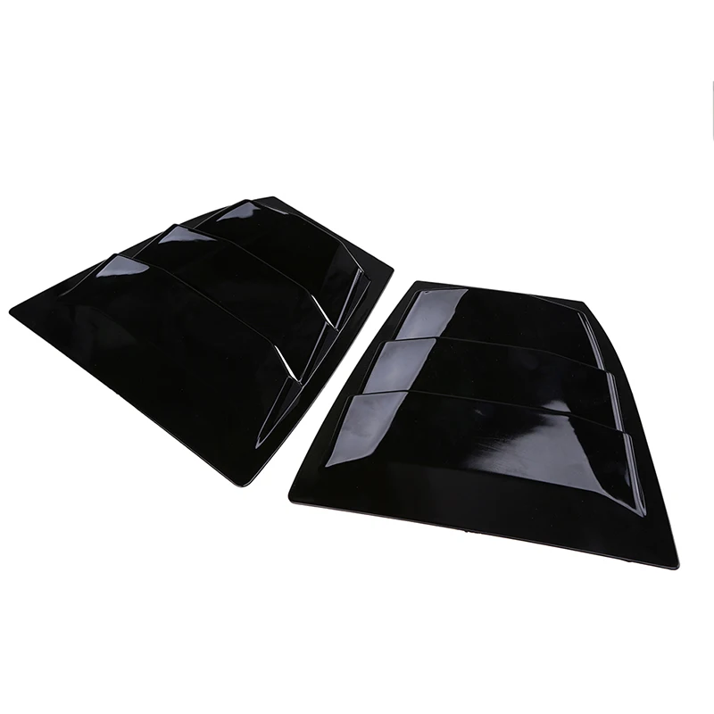 Posbay черный глянец Левая Правая сторона окна жалюзи совок крышка вентиляционное