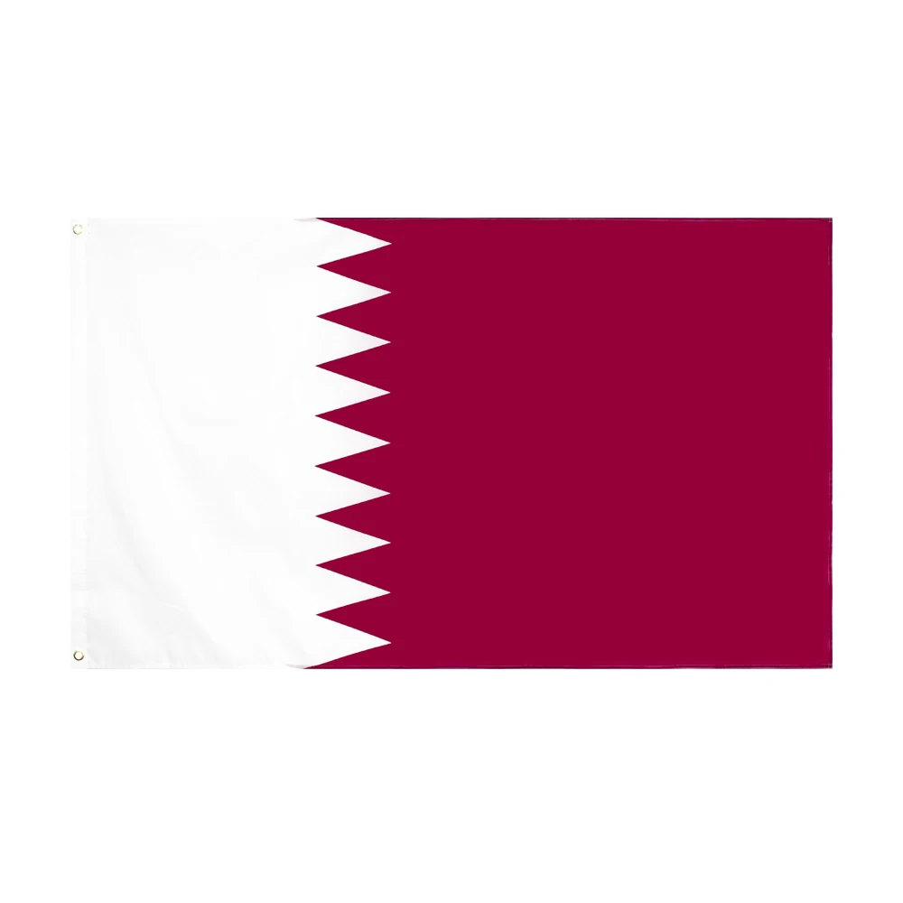 

60x90cm/90x150cm Qatar Flag 2x3ft/3x5ft QA QAT National Banner