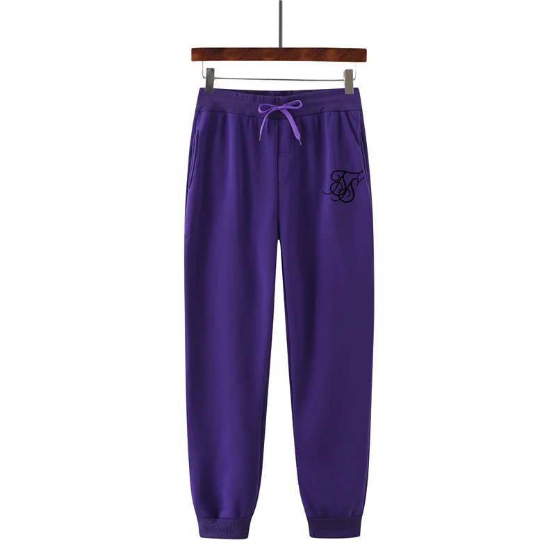 

SikSilk 2021Spring Autumn Best-Selling Men's Fashion Sports Pants High-Quality Pure Cotton Casual Jogging Men's Sports Pants+1