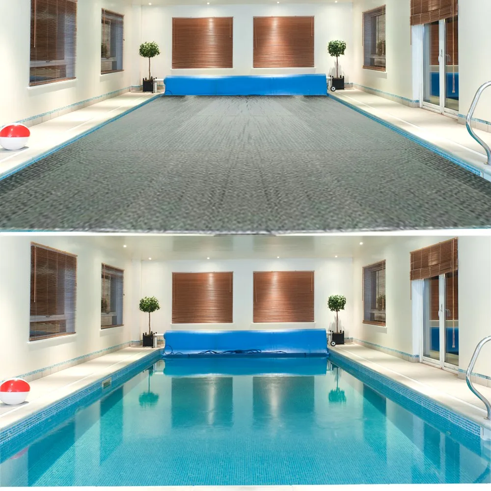 Swimming Pool Cover Suitable Square Pools New Waterproof Rainproof Dust Tarpaulin With Wear-resistant Rope @45 | Дом и сад