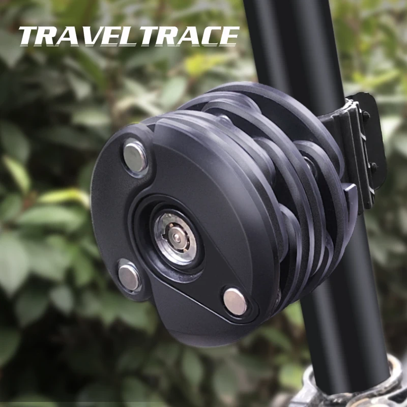 

Bicycle Lock Combination Security Bike Accessories Motorcycle Chain Key Padlock Strong Cable MTB Anti-theft Folding Lock Cycling