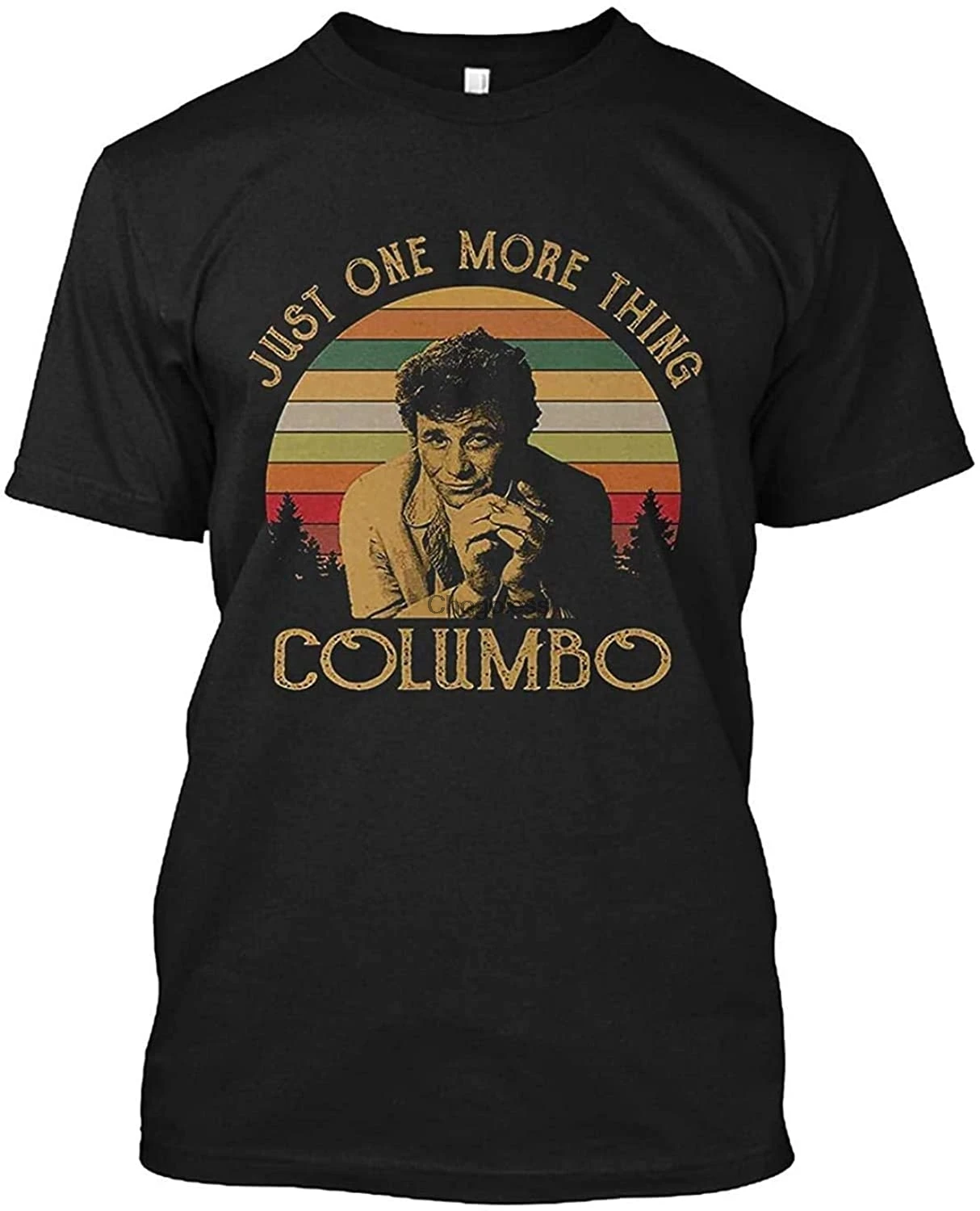 

JUST ONE More Thing Columbo Short Sleeve om Size for Men Women Unisex T-Shirt