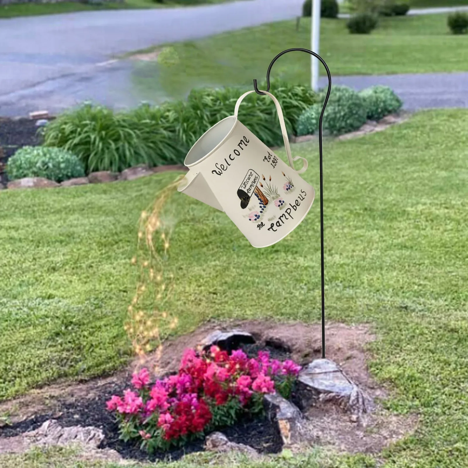 

Garden Decoration Outdoor Star Type Shower Garden Art Light Decoration Outdoor Gardening Lawn Lamp Solar Led Light Outdoor#35