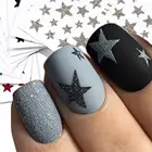3D наклейки для ногтей со звездами, блестящие, блестящие, украшение ногтей для женщин