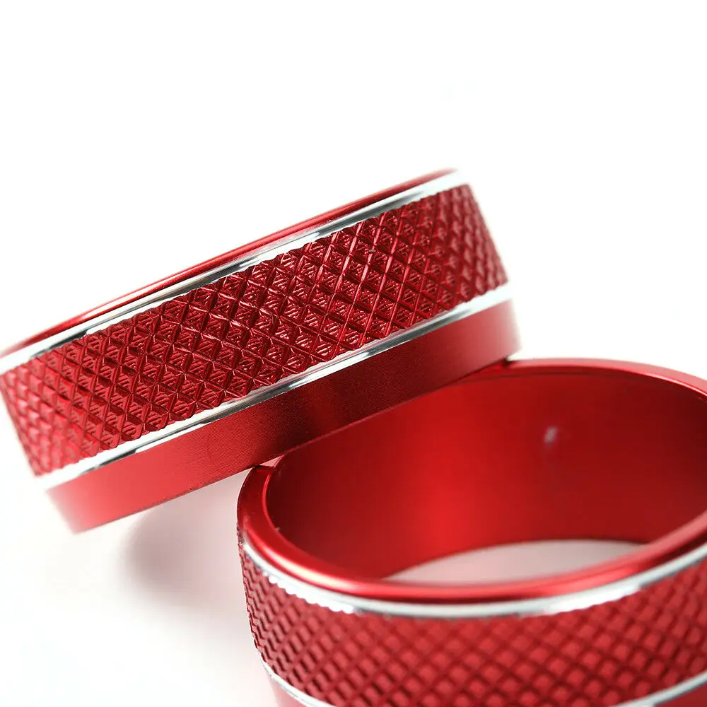 Аудио переключатель ручка кольцо Крышка отделка рамка для JEE Renegade 2015 2016 1 пара 2