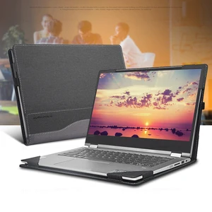 laptop case for lenovo ideapad c340 14 inch laptop sleeves for lenovo ideapad c340 14iml unisex pu leather protective cover gift free global shipping